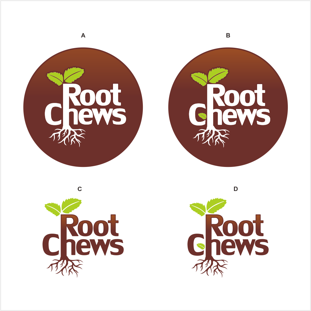 Logo Design by Arham Hidayat for Root Chews | Design #11911338
