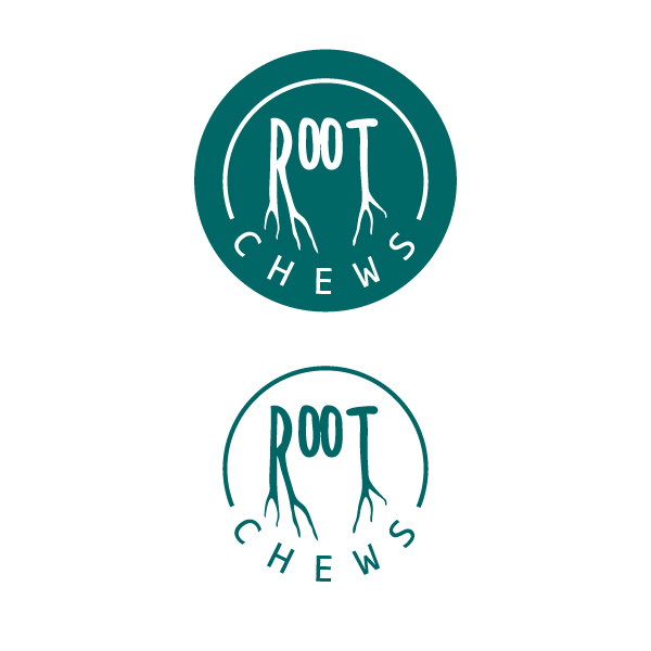 Logo Design by Treelly for Root Chews | Design #11735154