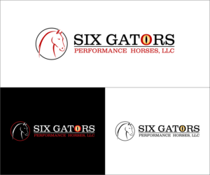 Logo Design by S.S. Mulla for Six Gators Performance Horses | Design: #11787502