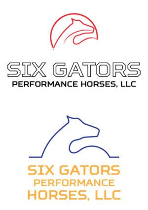 Logo Design by fransdesign for Six Gators Performance Horses | Design #11763954
