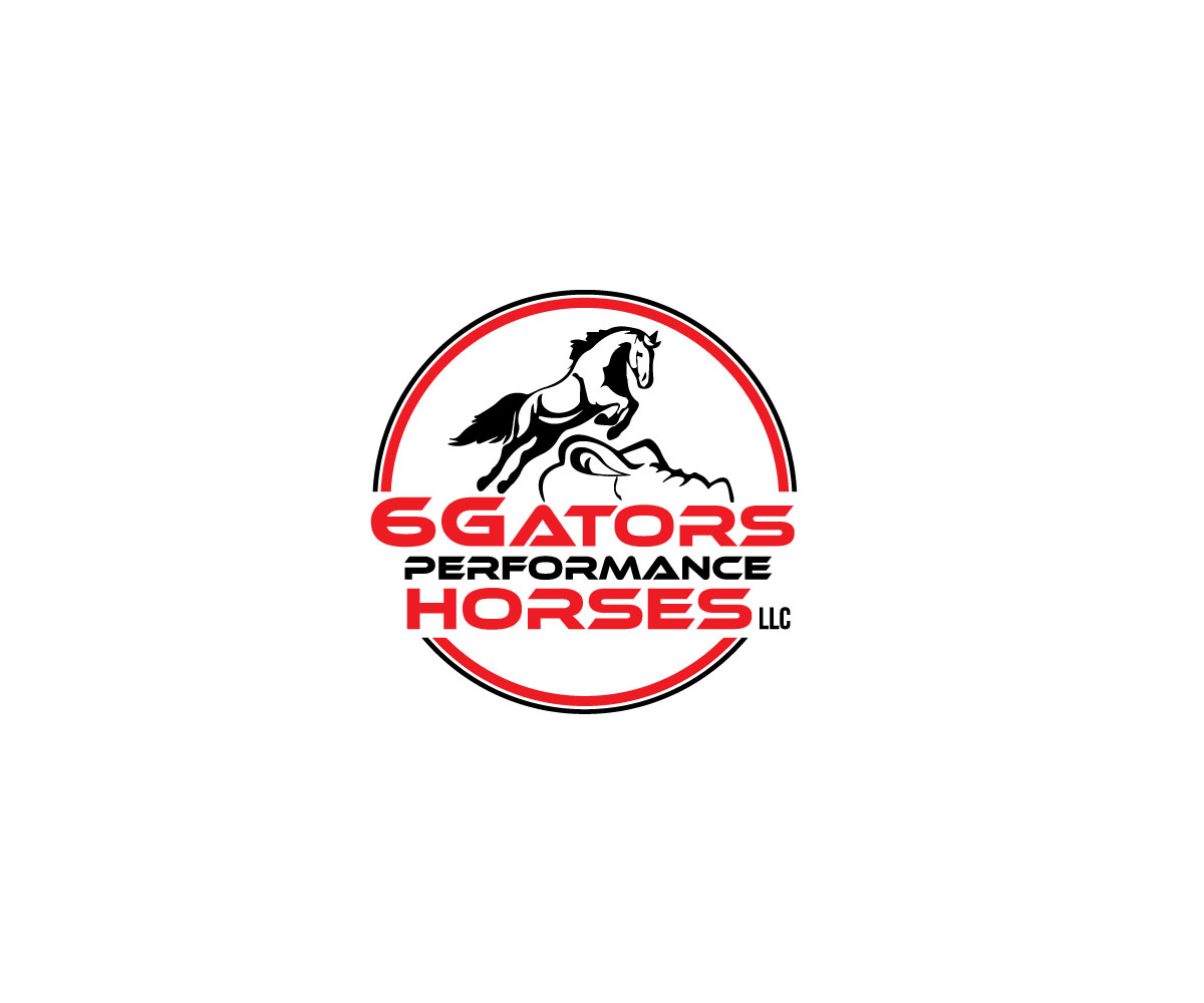Logo Design by trailnerror.leo for Six Gators Performance Horses | Design #11746007