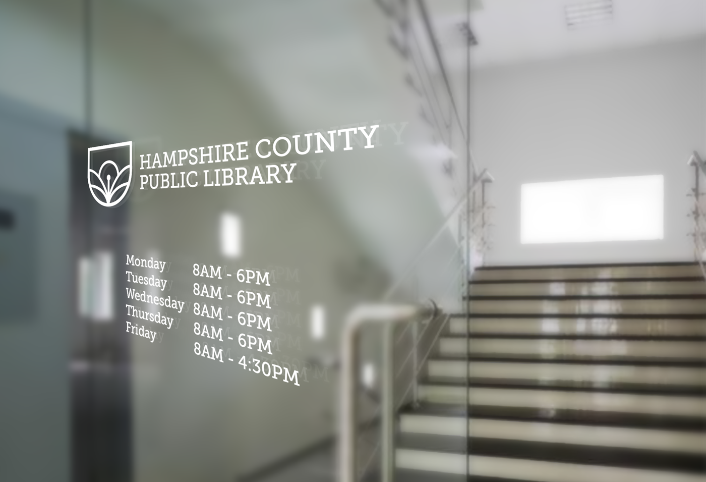 Logo Design by Tomasz Bala for Hampshire County Public Library | Design #11805089