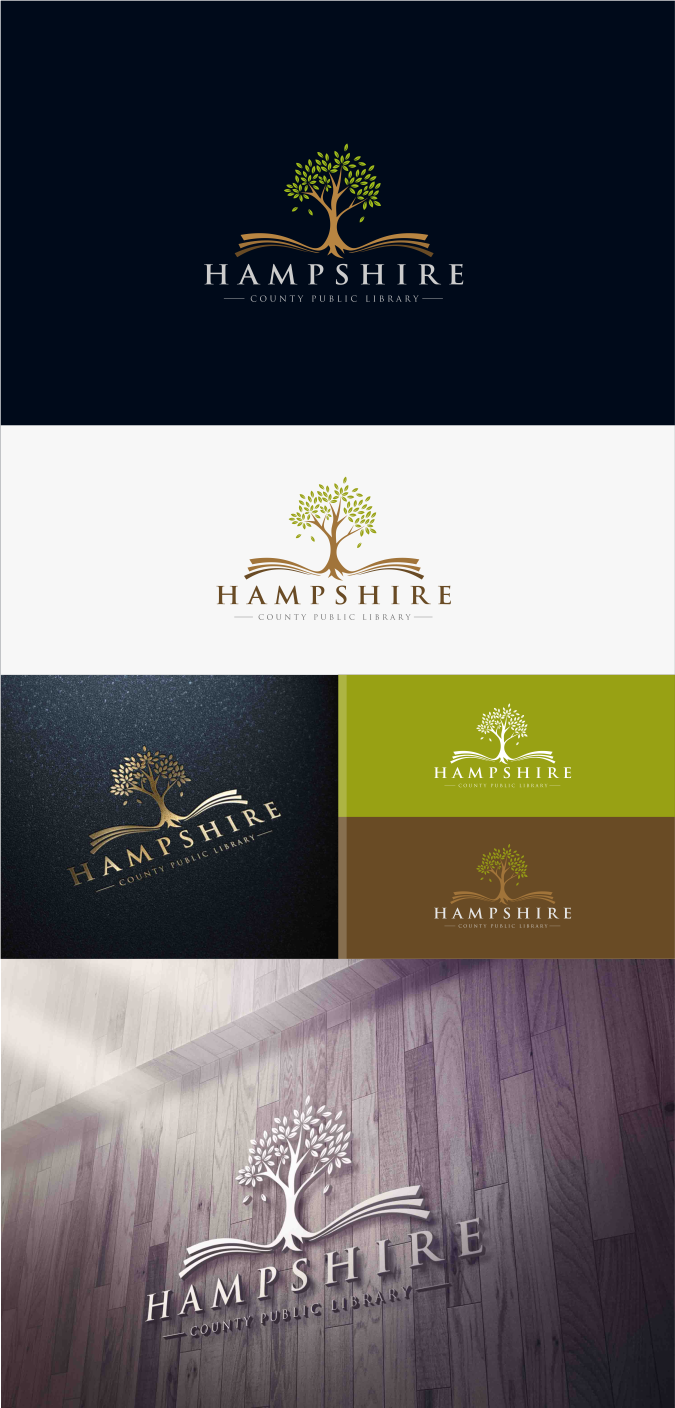 Logo Design by artswolf for Hampshire County Public Library | Design #11846194