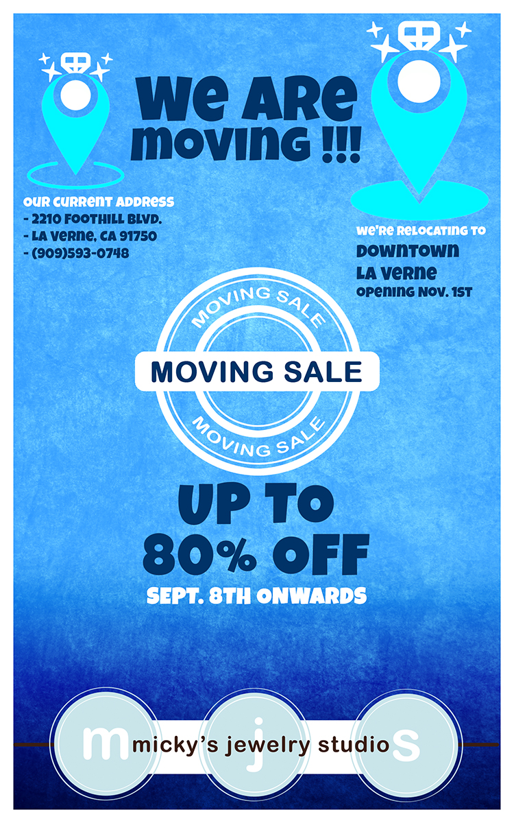 Flyer Design by Reuben for Micky's Jewelry Studio | Design #11768401