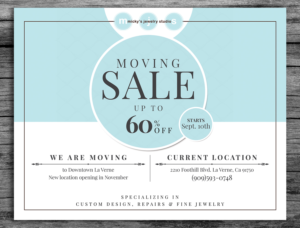 Flyer Design by sun_design for Micky's Jewelry Studio | Design: #11805700