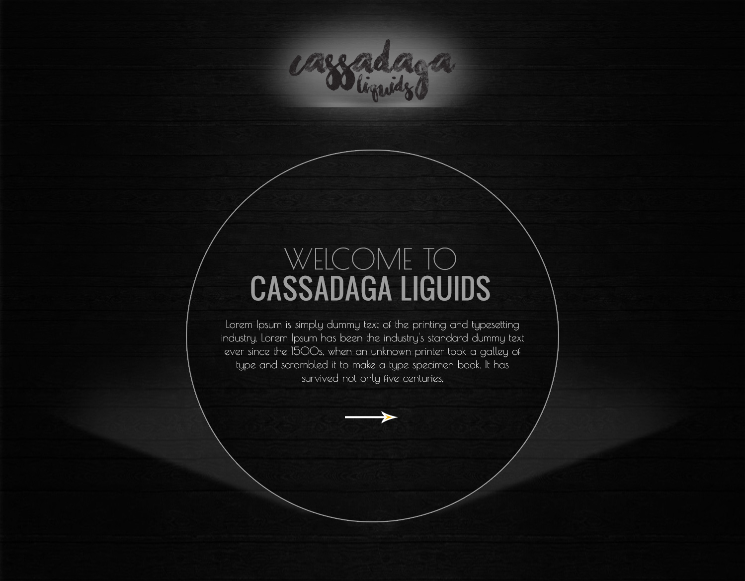 Web Design by Kingdom Vision for Cassadaga Liquids, LLC | Design #11802290