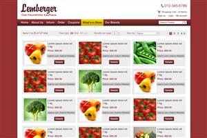 Web Design Project - grocery store | Web Design by Madhu Bhadra