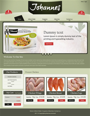Web Design by pb for AMUNDAMO | Design: #505290