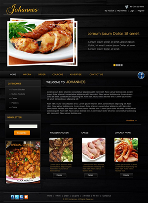 Web Design by pb for AMUNDAMO | Design: #505291