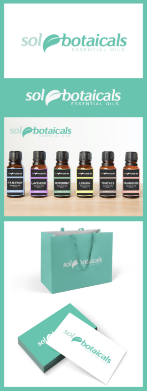 Sol Botanicals Essential Oils | Logo-Design von rivemediadesign