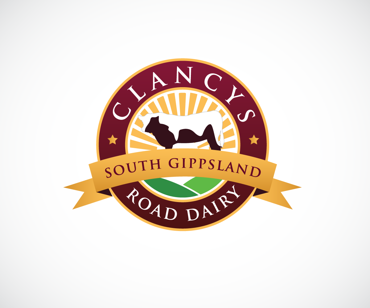 Logo Design by wolf for Clancys Road Dairy | Design #11832580