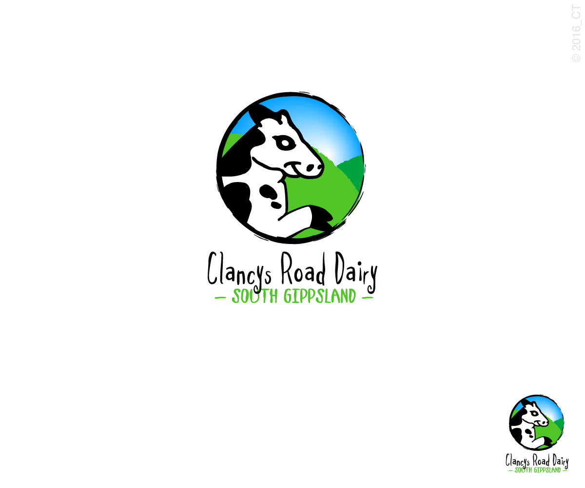 Logo Design by conrad design for Clancys Road Dairy | Design #11834424
