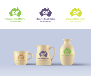 Logo Design by Farmiza for Clancys Road Dairy | Design: #11811721