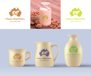 Logo Design by Farmiza for Clancys Road Dairy | Design: #11877942