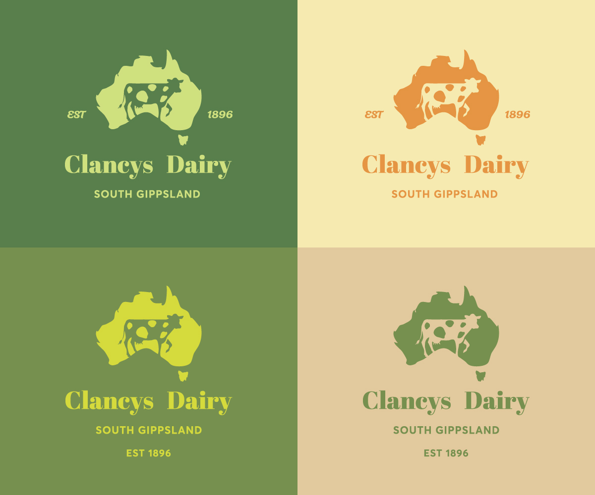 Logo Design by Farmiza for Clancys Road Dairy | Design #11949978