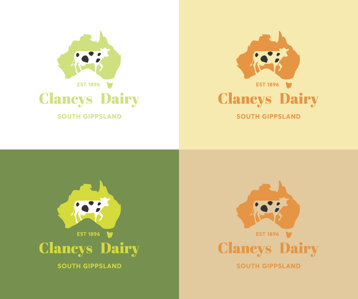 Logo Design by Farmiza for Clancys Road Dairy | Design #11981462