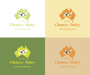 Logo Design by Farmiza for Clancys Road Dairy | Design: #11981462