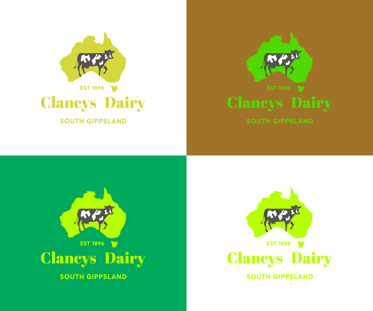 Logo Design by Farmiza for Clancys Road Dairy | Design #12026984