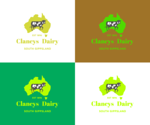 Logo Design by Farmiza for Clancys Road Dairy | Design: #12026984