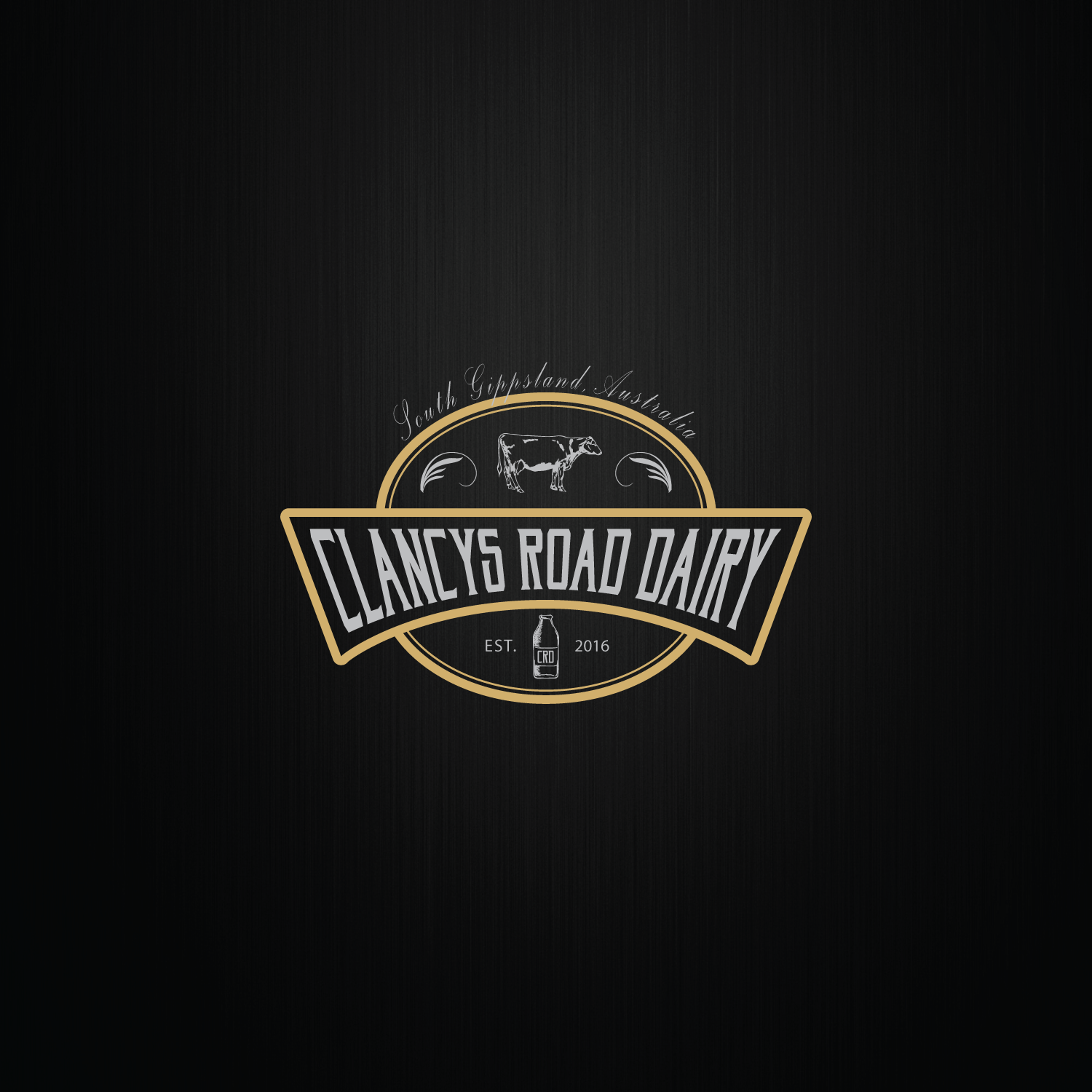 Logo Design by LaLinea for Clancys Road Dairy | Design #11751396