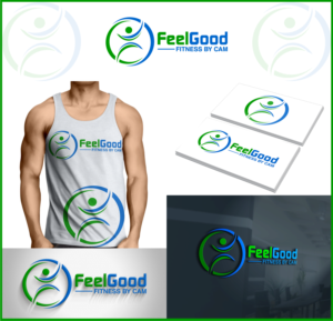 FeelGood Fitness by Cam | Logo Design by AFD