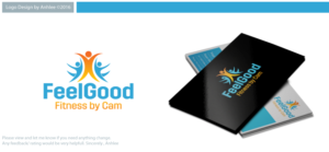 Logo Design by Anhlee for FeelGood Fitness by Cam | Design #11776050