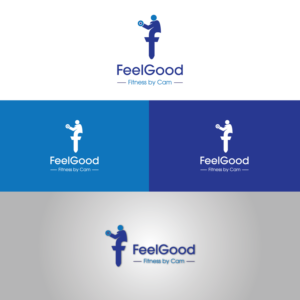 Logo Design by Cut N Cue Media Solutions for FeelGood Fitness by Cam | Design: #11742671