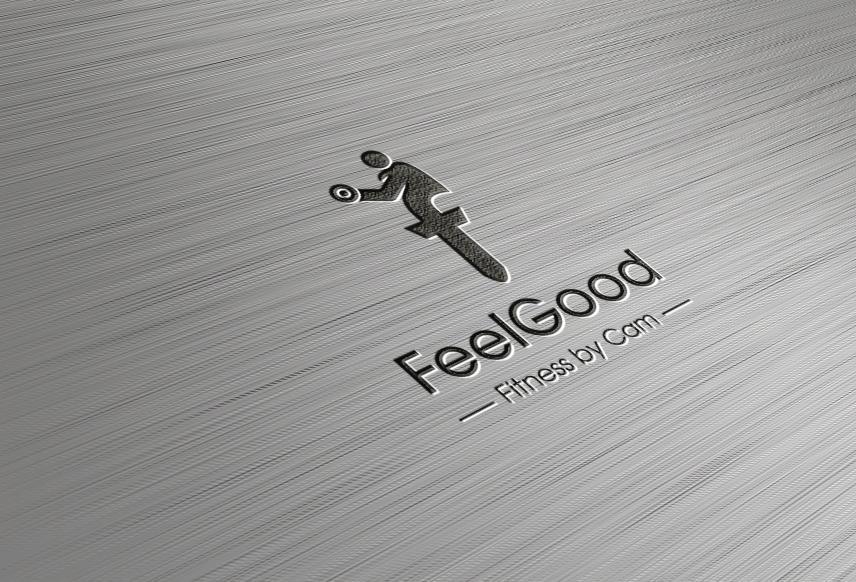 Logo Design by Cut N Cue Media Solutions for FeelGood Fitness by Cam | Design #11742678