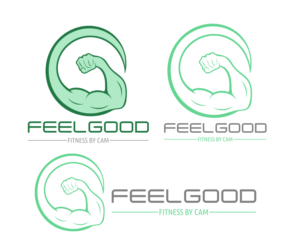 Logo Design by ConnorDesign for FeelGood Fitness by Cam | Design: #11760497