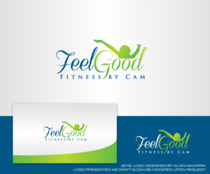 Logo Design by alvinnavarra for FeelGood Fitness by Cam | Design #11752155