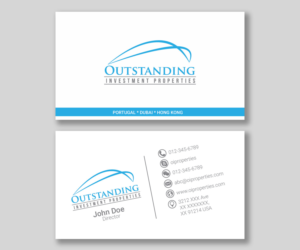 Business Card Design by ankurvats for Outstanding Investment Properties, Ltd | Design: #11738094