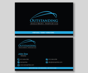 Business Card Design by ankurvats for Outstanding Investment Properties, Ltd | Design: #11738101