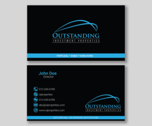 Business Card Design by ankurvats for Outstanding Investment Properties, Ltd | Design: #11738102