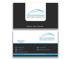 Design de Carte de Visite par ankurvats pour Outstanding Investment Properties, Ltd | Design : #11746066
