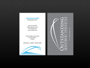 Business Card Design by Creations Box 2015 for Outstanding Investment Properties, Ltd | Design: #11750859