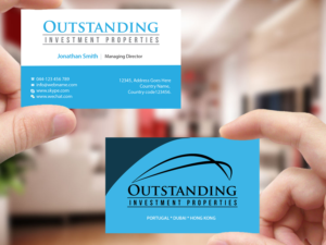 Business Card Design by Creations Box 2015 for Outstanding Investment Properties, Ltd | Design: #11750863