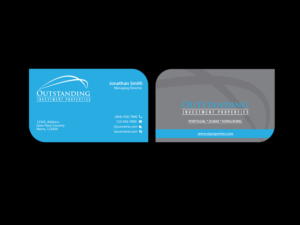 Business Card Design by Creations Box 2015 for Outstanding Investment Properties, Ltd | Design: #11750876