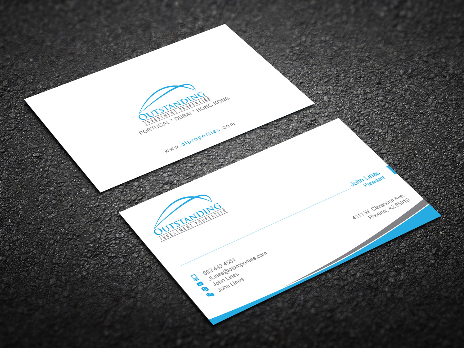 Design de Carte de Visite par Khaled Saifullah pour Outstanding Investment Properties, Ltd | Design #11745880