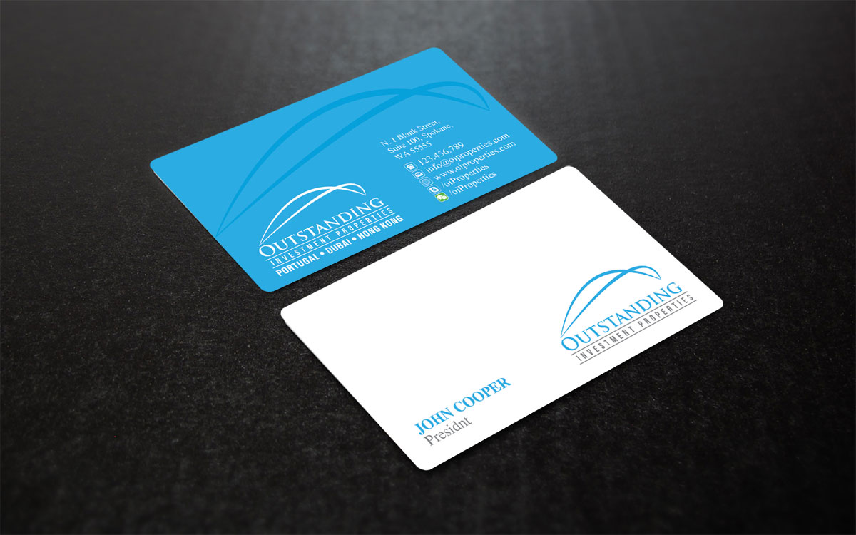 Business Card Design by alpesh9520 for Outstanding Investment Properties, Ltd | Design #11749951