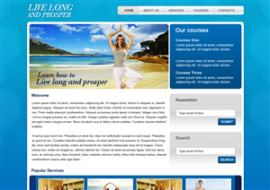 Web Design Project - Health & Holidays | Web Design by Madhu Bhadra