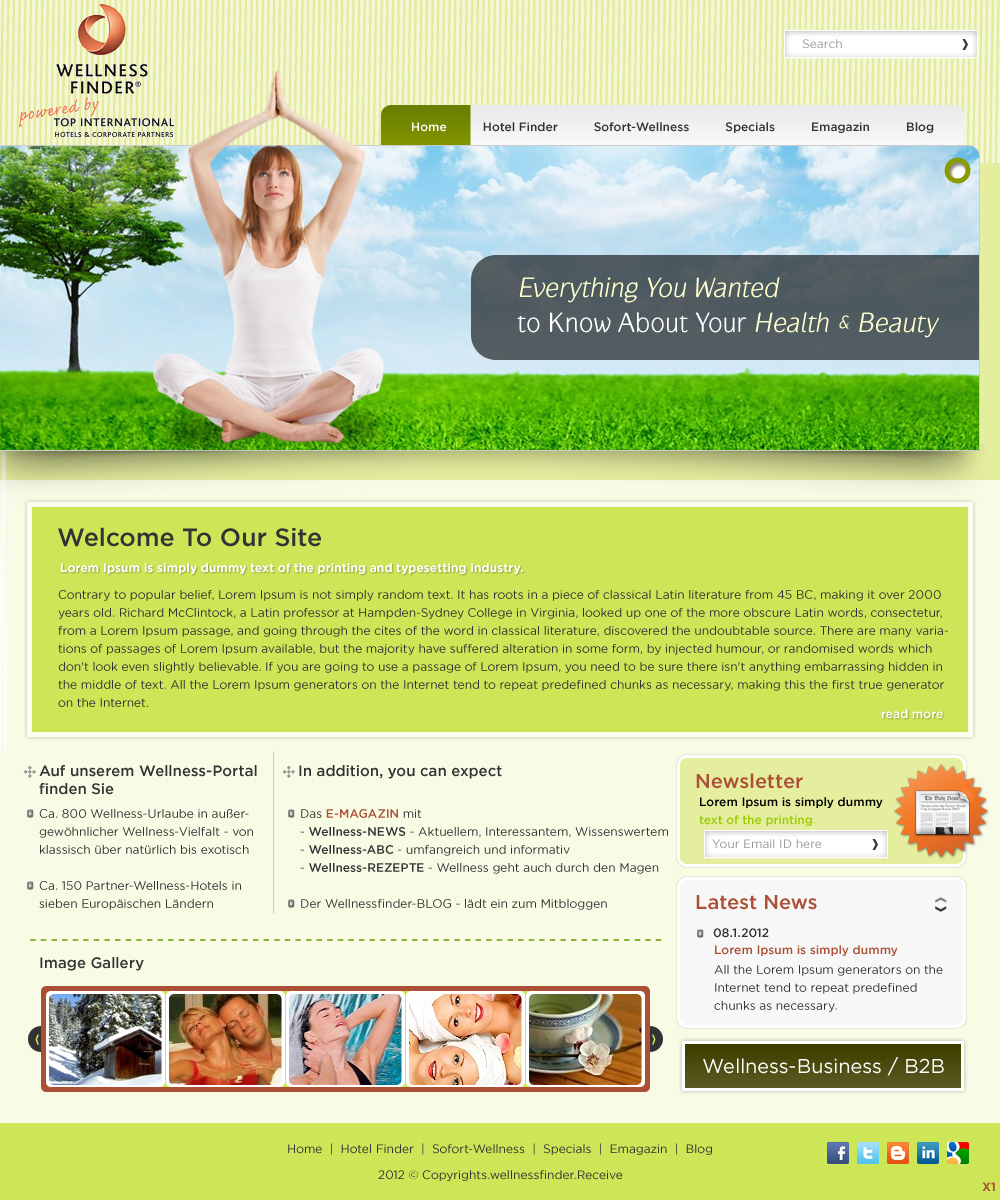 Web Design by pb for AMUNDAMO | Design #559160