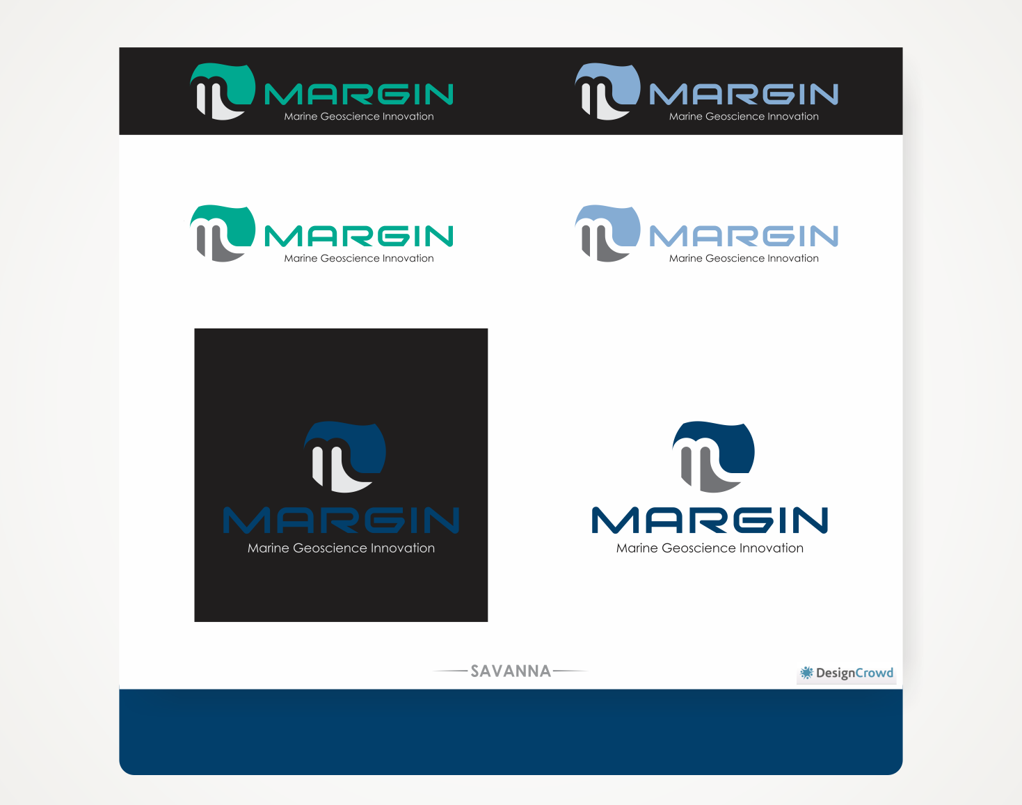 Logo Design by Savana for MARGIN Marine Geoscience Innovation | Design #11761434