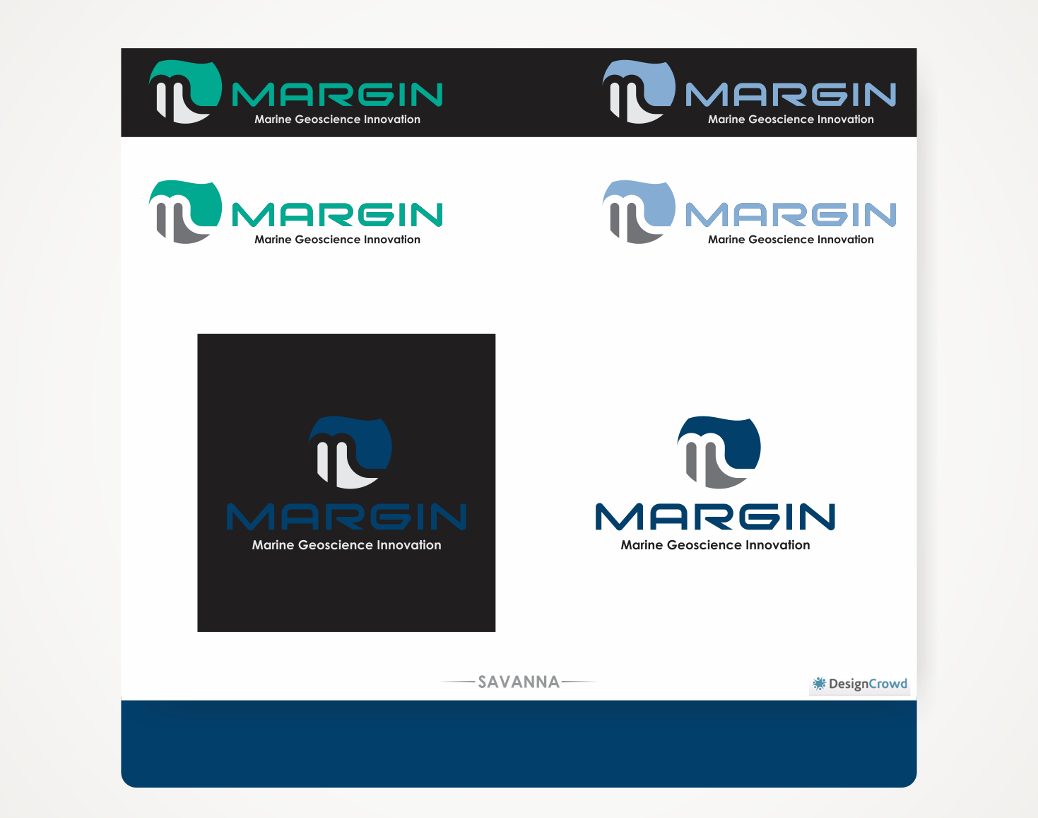 Logo Design by Savana for MARGIN Marine Geoscience Innovation | Design #11762707