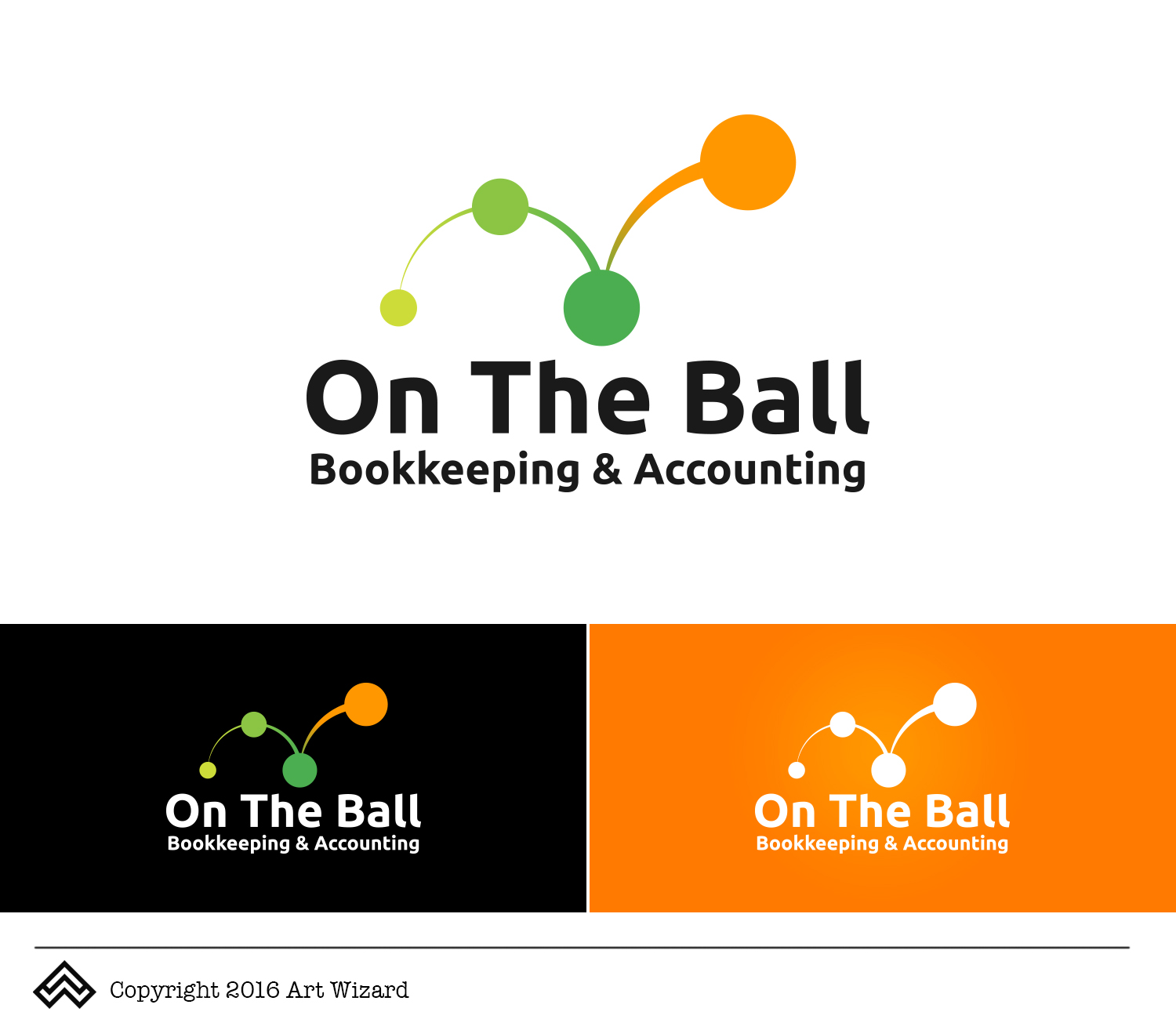 Logo-Design von Grapismo Brand Studio für On The Ball Bookkeeping & Accounting | Design #11974848