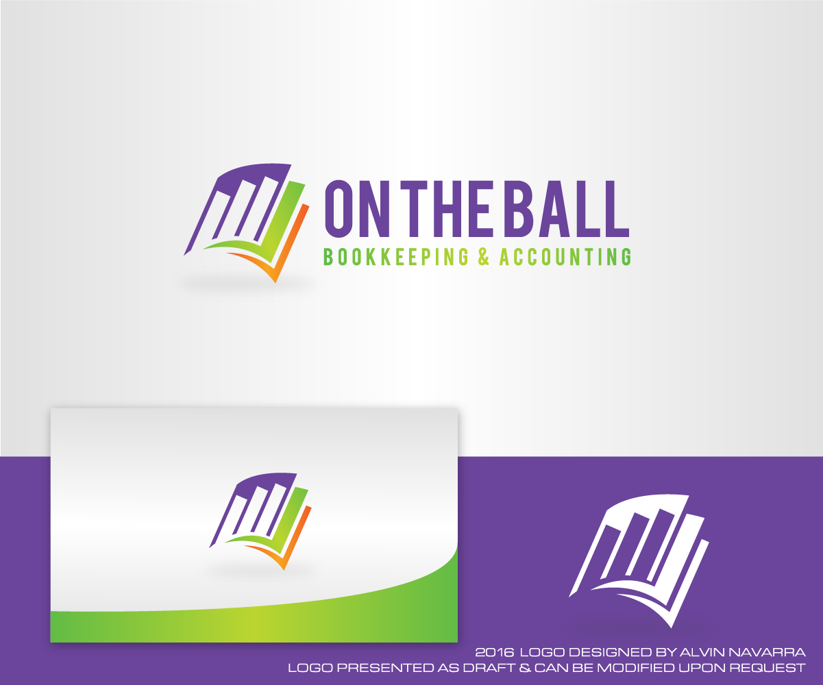 Logo-Design von alvinnavarra für On The Ball Bookkeeping & Accounting | Design #11962987