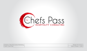 Logo-Design von Maurissahunter für The Chefs Pass | Design #12309452