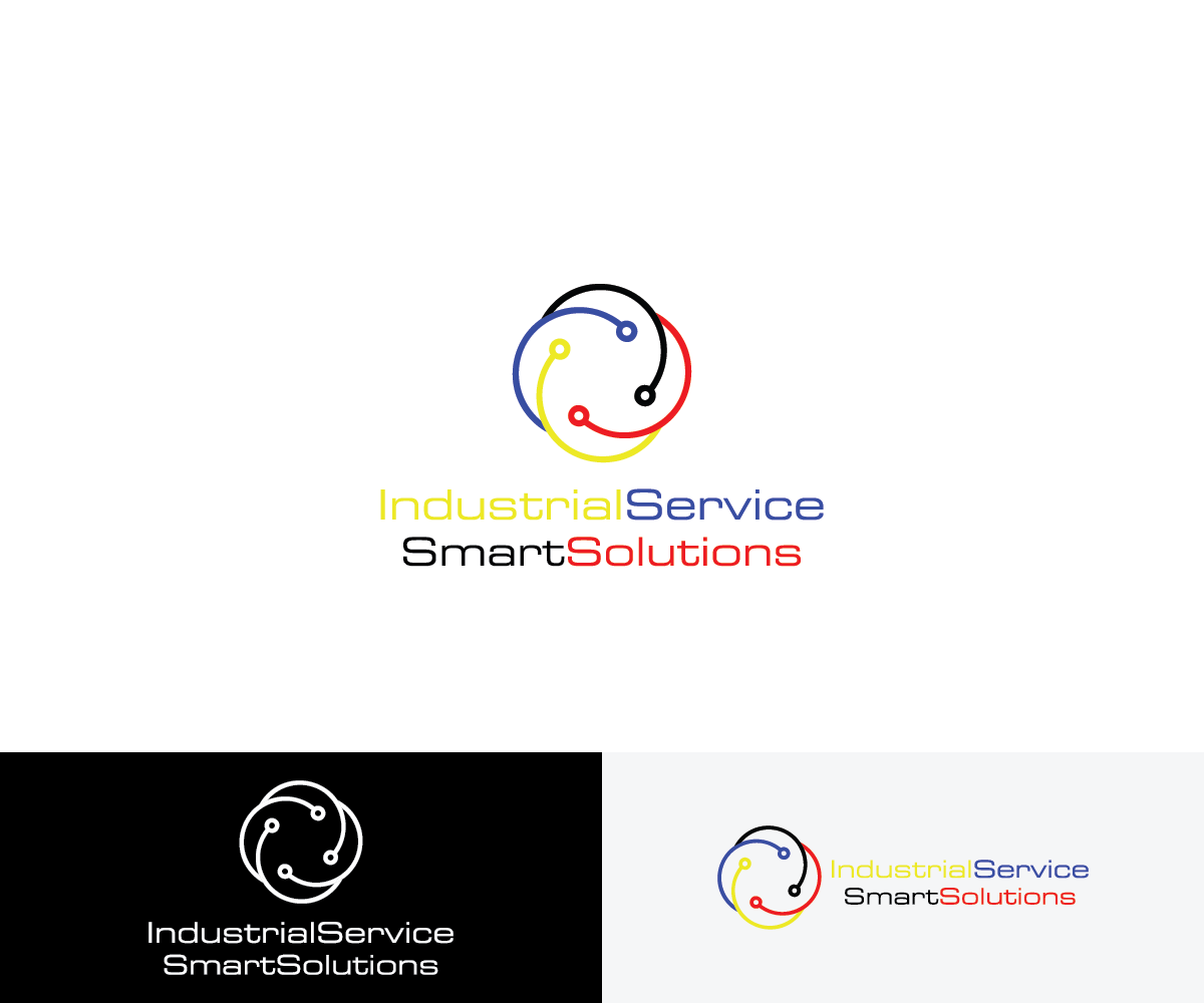 Logo Design by LogoGo for Australia Industrial Service Smart Solutions | Design #11741907
