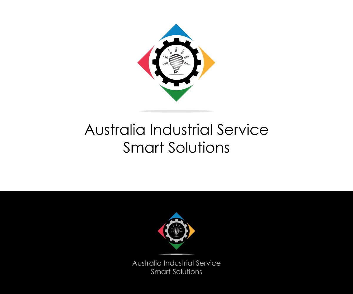 Logo Design by Kirz for Australia Industrial Service Smart Solutions | Design #11794937