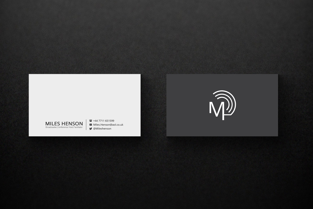 Business Card Design by Sandaruwan for MilesHenson | Design: #11750847
