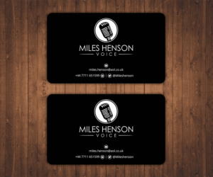 Visitenkarten-Design von Stylez Designz für MilesHenson | Design: #11831221
